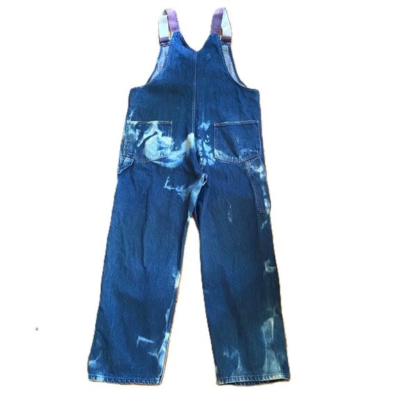 Vintage denim utility boiler suit overalls jumpsuit by J B Goodhue, distressed - Picture 10 of 16